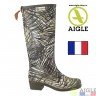 Женские сапоги из каучука AIGLE Miss Juliette Print