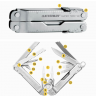 Нож-мультитул с инструментами LEATHERMAN Super Tool 300 Black (Multi-Tool)