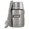Термос для еды THERMOS SK3000-SBK 0,47л, нерж.сталь, стальной, 655332