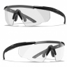 Тактические очки для стрельбы с баллистической защитой WILEYX Saber Advanced Matte Black (Clear-Grey-Rust)