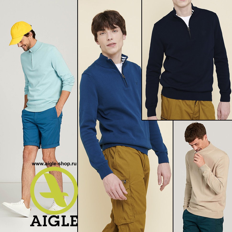 Свитер AIGLE Knithalf