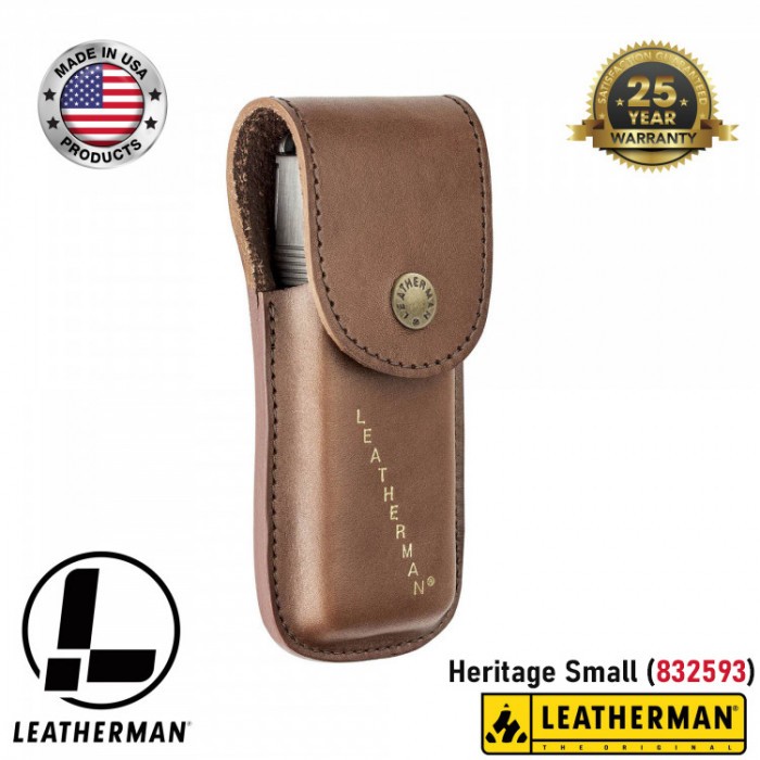 Чехол из кожи на ремень для мультитула LEATHERMAN Heritage Small
