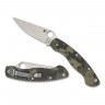 Складной нож SPYDERCO Military Model Camo G-10 (C36GPCMO)