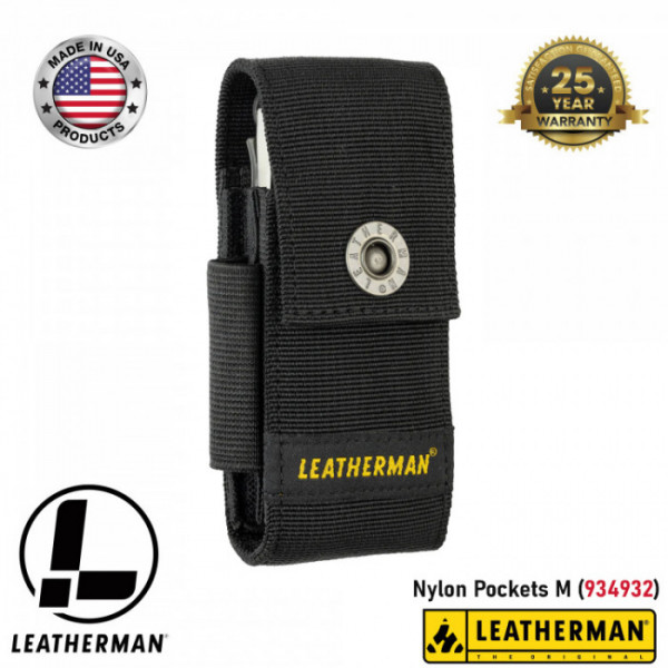 Чехол нейлоновый LEATHERMAN Nylon Pockets размер Medium, черный