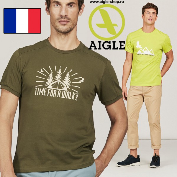 Мужская футболка AIGLE Aiguintee