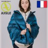 Женский пуховик в виде пончо AIGLE Beryponcho