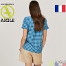Женская блузка-рубашка с коротким рукавом AIGLE Valleyshirt
