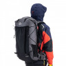 Рюкзак туристический NATUREHIKE Rock, 40L+5L, 26х18х56см, черный