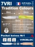 Складной нож Opinel Tradition Color №07 клинок 8см, нерж.сталь, граб, желто-зеленый, темляк