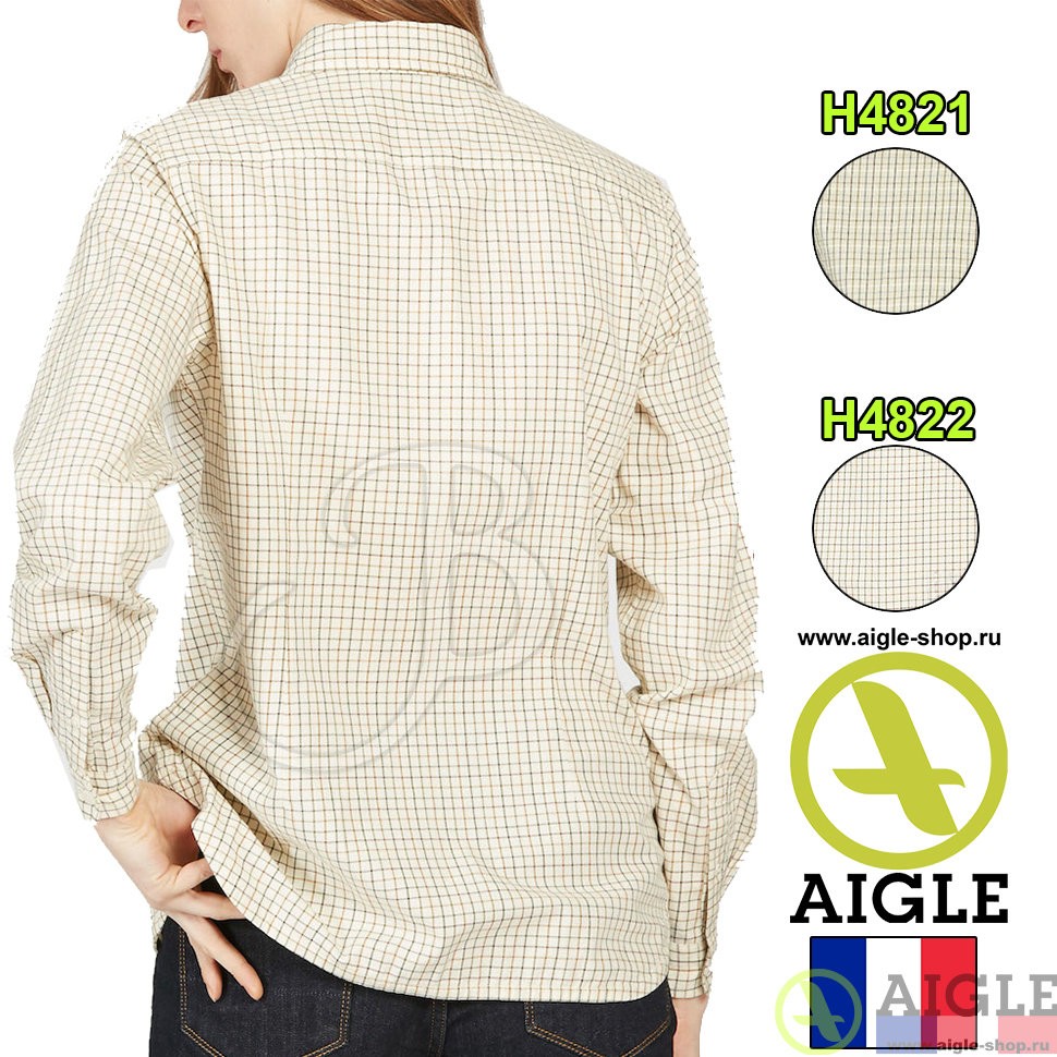 Женская рубашка AIGLE Huntjack Lady